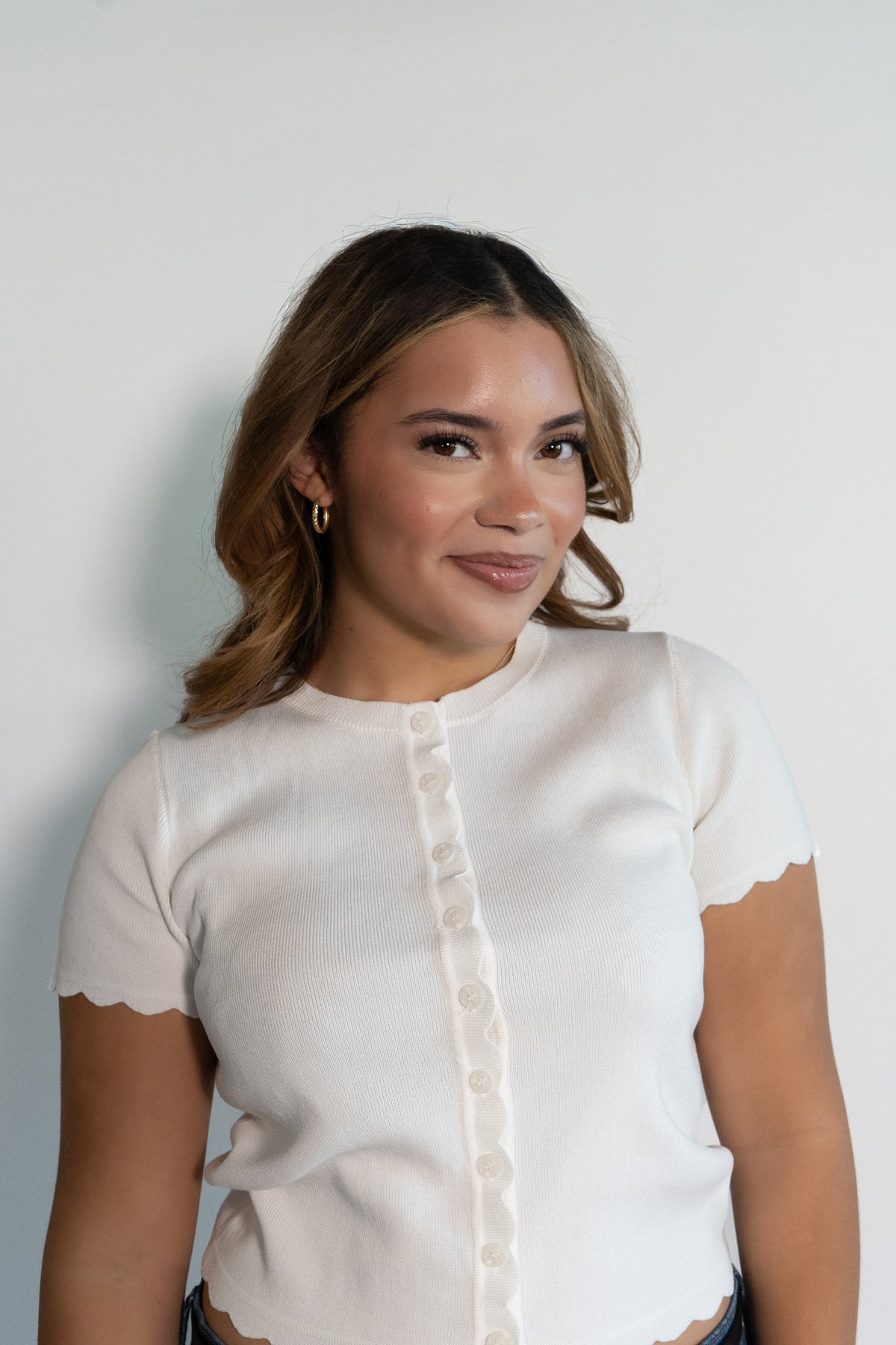 Sweetheart Button Up