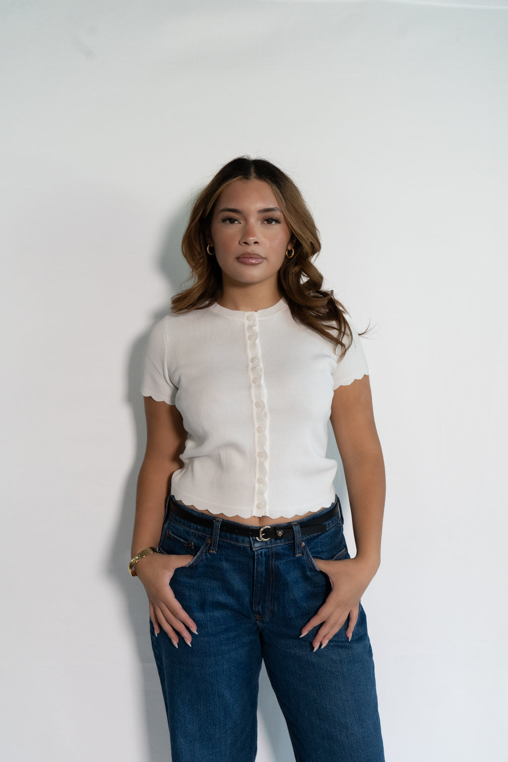 Sweetheart Button Up