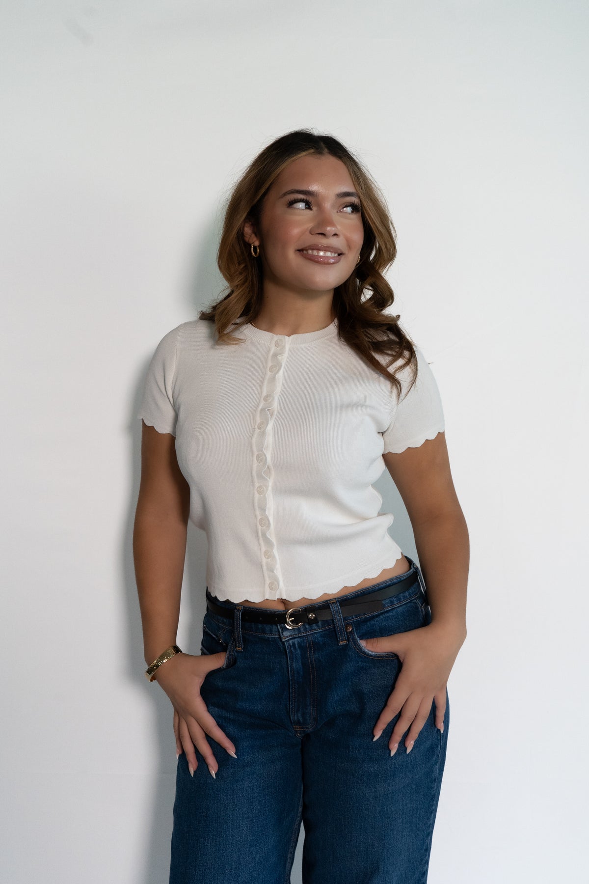 Sweetheart Button Up